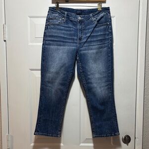 Daytrip Blue Denim Capris